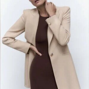 Zara Long Classic Jacket